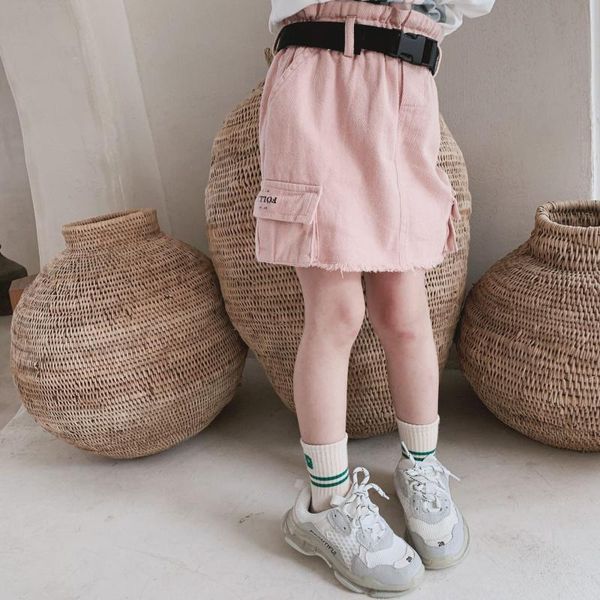 skirts korean style fashion girls cotton deep heel pocket with belt kids casual 2 colors skirt 2-7y, Blue
skirts korean style fashion girls cotton deep heel pocket with belt kids casual 2 colors skirt 2-7y, Blue