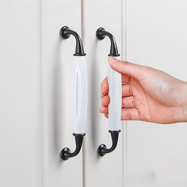 handles & pulls black emboss wardrobe door marble ceramic cabinet drawer knobs american style furniture hardware
handles & pulls black emboss wardrobe door marble ceramic cabinet drawer knobs american style furniture hardware