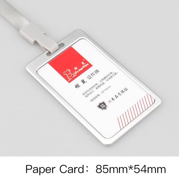 card holders zongshu aluminum alloy badge holder ultralight metal shinning id frame lanyard school office supplies cover, Brown;gray
card holders zongshu aluminum alloy badge holder ultralight metal shinning id frame lanyard school office supplies cover, Brown;gray