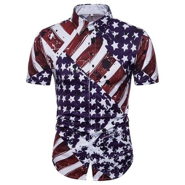 men's casual shirts summer american flag digital printing pattern button cardigan short-sleeved men dc349 4tx3, White;black
men's casual shirts summer american flag digital printing pattern button cardigan short-sleeved men dc349 4tx3, White;black