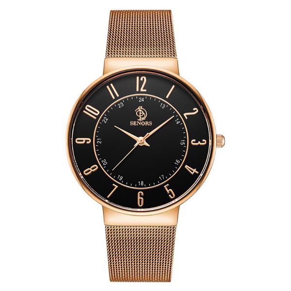 wristwatches senors causual mens gold watches stainless steel band rose original simple man clocks quartz male wristwatch, Slivery;brown
wristwatches senors causual mens gold watches stainless steel band rose original simple man clocks quartz male wristwatch, Slivery;brown