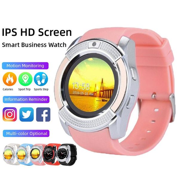 colorful v8 smart watch sports smartwatch touch screen with camera sim card slot ip67 waterproof business fashion watches
colorful v8 smart watch sports smartwatch touch screen with camera sim card slot ip67 waterproof business fashion watches