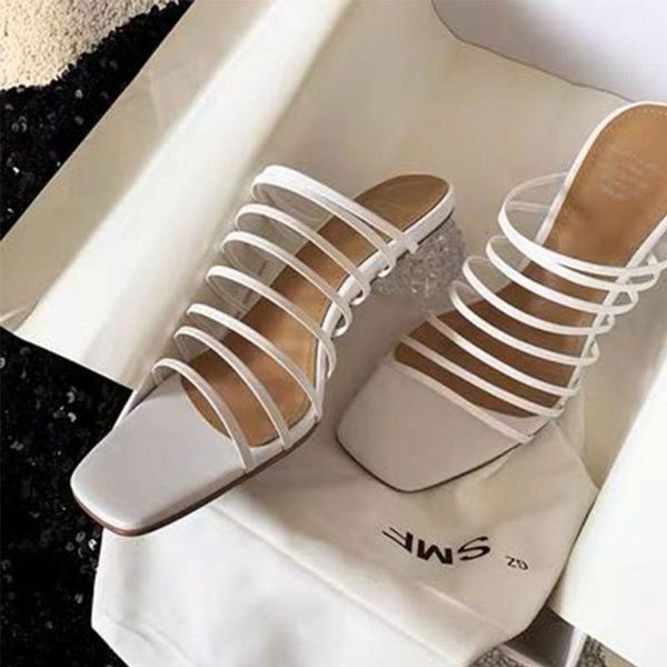 black, white and yellow 2021 web celebrity leather sandals ultra crystal with high heels thick heel slippers for wo
black, white and yellow 2021 web celebrity leather sandals ultra crystal with high heels thick heel slippers for wo