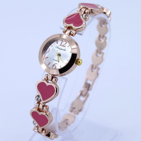 wristwatches 2021 chaoyada fashion watch heart design lady women girl quartz sports crystal diamonds wristwatch o25, Slivery;brown
wristwatches 2021 chaoyada fashion watch heart design lady women girl quartz sports crystal diamonds wristwatch o25, Slivery;brown