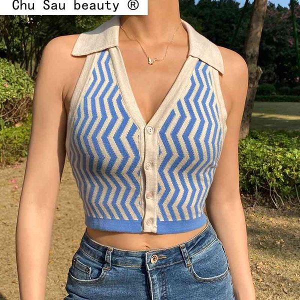 streetwear fashion summer striped y2k halter knitted vest women backless slim outfits female tank 210508, White
streetwear fashion summer striped y2k halter knitted vest women backless slim outfits female tank 210508, White