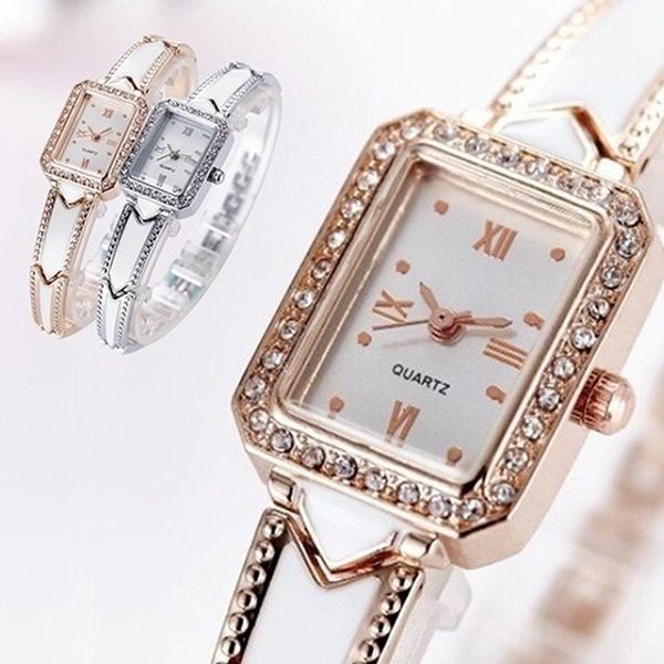 wristwatches women watches luxury fashion ladies quartz watch square stainless steel strap all-match, Slivery;brown
wristwatches women watches luxury fashion ladies quartz watch square stainless steel strap all-match, Slivery;brown