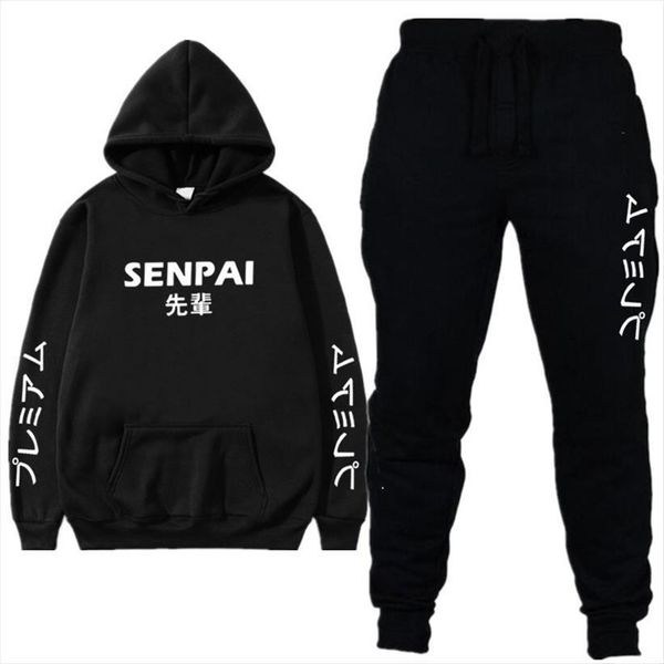 autumn winter two pieces men tracksuits set senpai hooded sweatshirts sportswear hoodie streetwear hoodies pants suit, Gray
autumn winter two pieces men tracksuits set senpai hooded sweatshirts sportswear hoodie streetwear hoodies pants suit, Gray