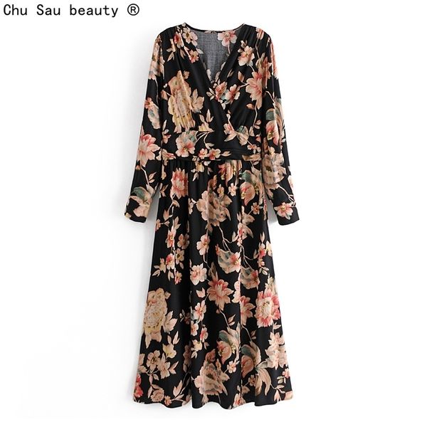 autumn boho style v-neck print side invisible zipper long-sleeve split dress holiday female vintage 210514, Black;gray
autumn boho style v-neck print side invisible zipper long-sleeve split dress holiday female vintage 210514, Black;gray