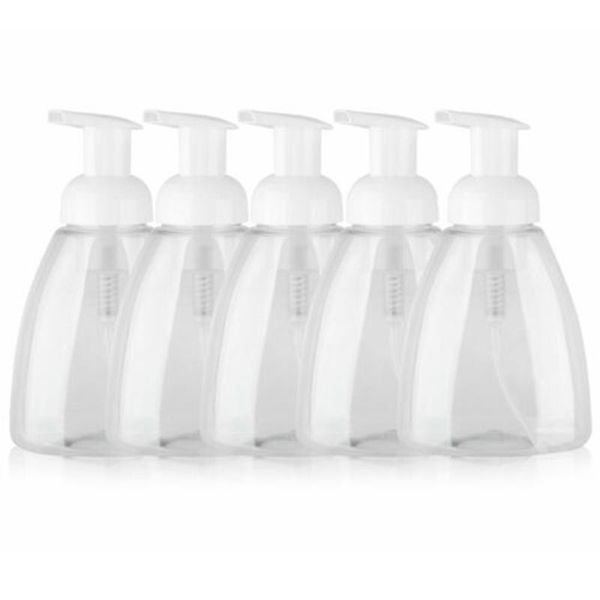 1/5/10 pcs 250/300ml clear shower foaming bottle soap dispenser liquid pump container bathroom travel skin care tool ek storage bottles & ja
1/5/10 pcs 250/300ml clear shower foaming bottle soap dispenser liquid pump container bathroom travel skin care tool ek storage bottles & ja