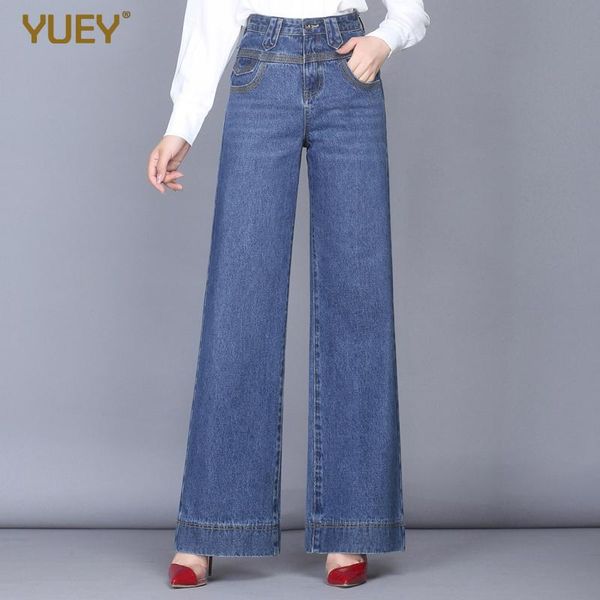 women's jeans korean style 2021 women wide leg high waist plus size loose beautiful office stretch for autumn trousers s 5xl, Blue
women's jeans korean style 2021 women wide leg high waist plus size loose beautiful office stretch for autumn trousers s 5xl, Blue