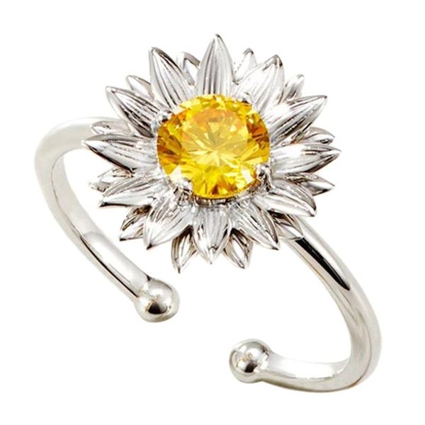wedding rings women's sunflower ring adjustable open gift for girl fashion jewelry j55, Slivery;golden
wedding rings women's sunflower ring adjustable open gift for girl fashion jewelry j55, Slivery;golden