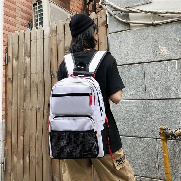 backpack shoulder bags street large capacity couples backpacks for boys and girls multilayer travel computer schoolbags
backpack shoulder bags street large capacity couples backpacks for boys and girls multilayer travel computer schoolbags
