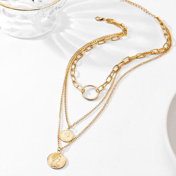pendant necklaces fashion multi layer portrait pendants for women gold silver color metal necklace design jewelry charm party gifts
pendant necklaces fashion multi layer portrait pendants for women gold silver color metal necklace design jewelry charm party gifts