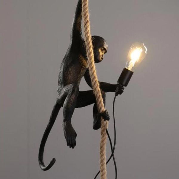 pendant lamps resin gold black monkey chandelier lighting loft rope lamp luminaires bar cafe not include e27 light fixtures
pendant lamps resin gold black monkey chandelier lighting loft rope lamp luminaires bar cafe not include e27 light fixtures