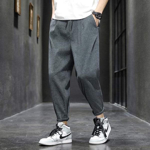 men's pants hybskr solid color men harem 2021 japanese streetwear man casual loose fashion male joggers trousers 3xl, Black
men's pants hybskr solid color men harem 2021 japanese streetwear man casual loose fashion male joggers trousers 3xl, Black