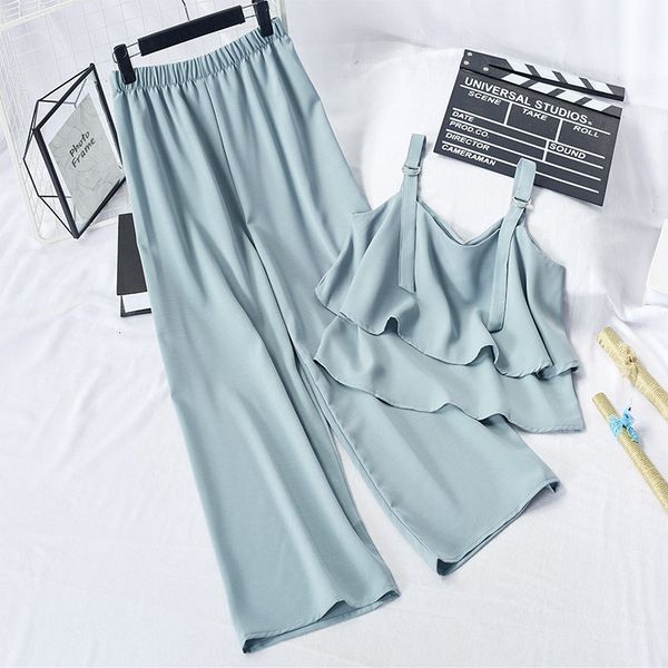 pant spring and summer korean suit solid frilly hoodie casual loose two pieces broad leg women's clothing zh168 c5ka, White
pant spring and summer korean suit solid frilly hoodie casual loose two pieces broad leg women's clothing zh168 c5ka, White