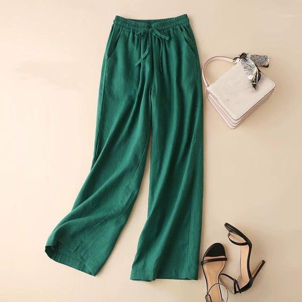 women's pants & capris vintage wide leg women trousers loose cotton and linen female streetwear plus size high waist solid 3xl q3924, Black;white
women's pants & capris vintage wide leg women trousers loose cotton and linen female streetwear plus size high waist solid 3xl q3924, Black;white