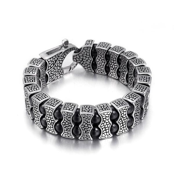 charm bracelets man's jewelry store 20mm big vintage biker bracelet men stainless steel and beads dropship for man jb46114-d, Golden;silver
charm bracelets man's jewelry store 20mm big vintage biker bracelet men stainless steel and beads dropship for man jb46114-d, Golden;silver