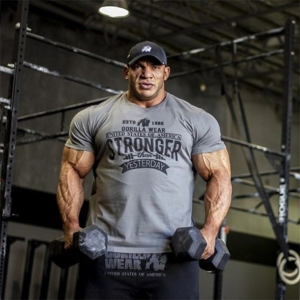 men short sleeve fitness t shirt bodybuilding workout elasticity fitness gym mens running t-shirts 210322, White;black
men short sleeve fitness t shirt bodybuilding workout elasticity fitness gym mens running t-shirts 210322, White;black
