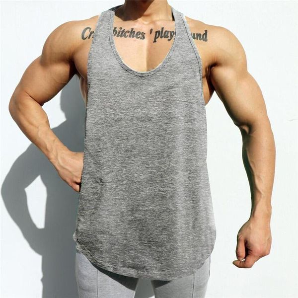 men' tank fitness bodybuilding running men cotton gym sleeveless shirt man vest singlet sportswear workout tankmale, White;black
men' tank fitness bodybuilding running men cotton gym sleeveless shirt man vest singlet sportswear workout tankmale, White;black