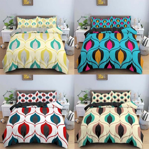 bedding sets classic geometric print duvet cover for kids set with pillowcase quilt 2/3pcs king twin double size
bedding sets classic geometric print duvet cover for kids set with pillowcase quilt 2/3pcs king twin double size