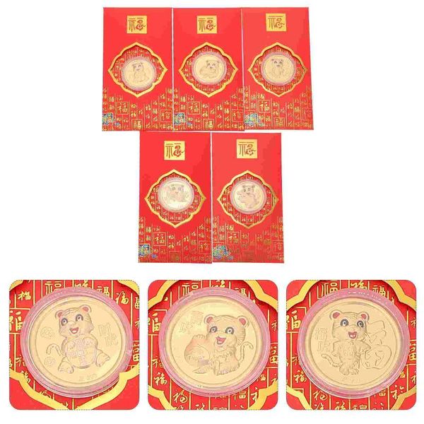 gift wrap 5pcs tiger red envelopes 2022 packets chinese year money pockets 
gift wrap 5pcs tiger red envelopes 2022 packets chinese year money pockets