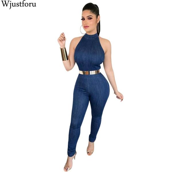 women's jumpsuits & rompers wjustforu 2021 demin jumpsuit female fashion summer sleeveless bodycon casual elegant bodysuit slim, Black;white
women's jumpsuits & rompers wjustforu 2021 demin jumpsuit female fashion summer sleeveless bodycon casual elegant bodysuit slim, Black;white