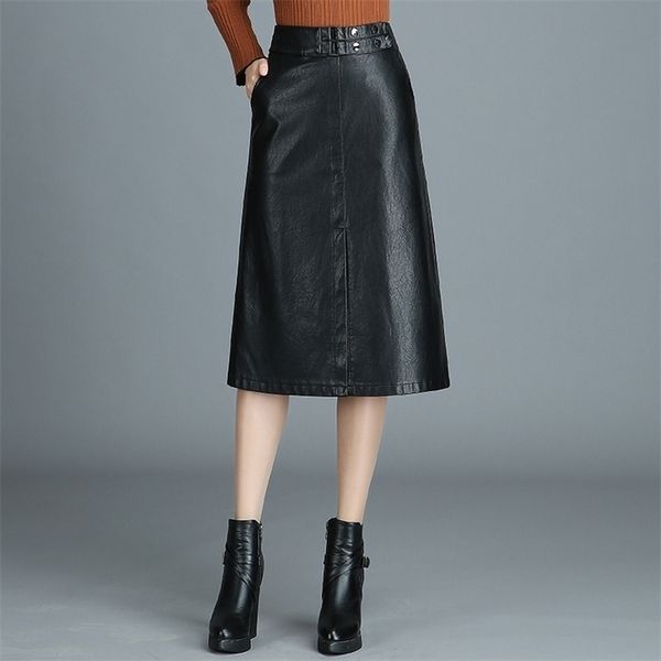 young gee spring autumn women skirt fashion pu leather midi high waist a-line elegant office work wear skirts saias plus size, Black;gray
young gee spring autumn women skirt fashion pu leather midi high waist a-line elegant office work wear skirts saias plus size, Black;gray
