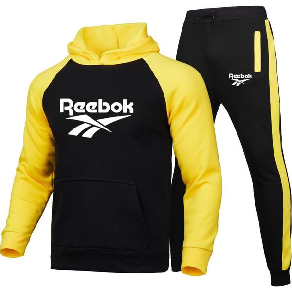 men's tracksuits 2 pieces sets tracksuit men brand autumn winter hooded sweatshirt +drawstring pants male stripe patchwork hoodies bigs, Gray
men's tracksuits 2 pieces sets tracksuit men brand autumn winter hooded sweatshirt +drawstring pants male stripe patchwork hoodies bigs, Gray