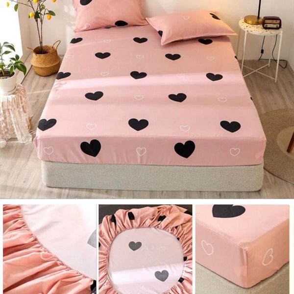 sheets & sets fitted bed sheet girls heart pattern bedroom decoration bedding for home and gifts polyester cotton 150x200cm breathable
sheets & sets fitted bed sheet girls heart pattern bedroom decoration bedding for home and gifts polyester cotton 150x200cm breathable