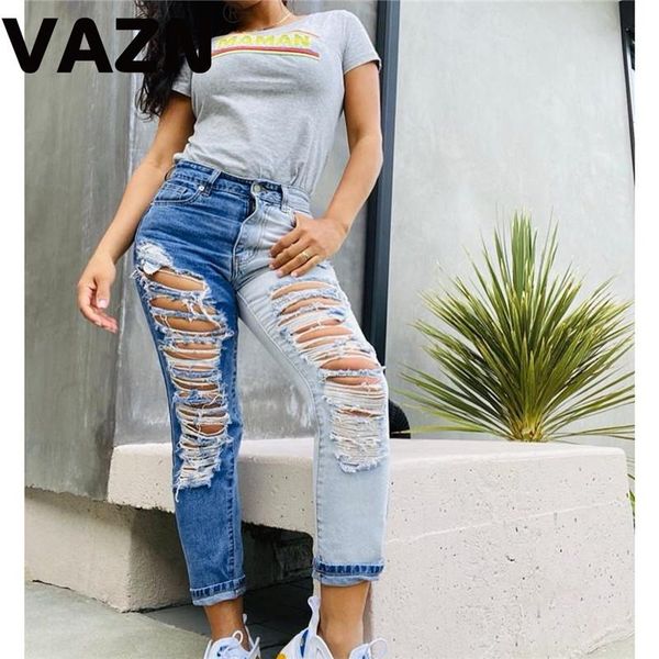 women's jeans vazn 2021 spring lady patchwork colors long high waist button hole denims young girl hifh street, Blue
women's jeans vazn 2021 spring lady patchwork colors long high waist button hole denims young girl hifh street, Blue