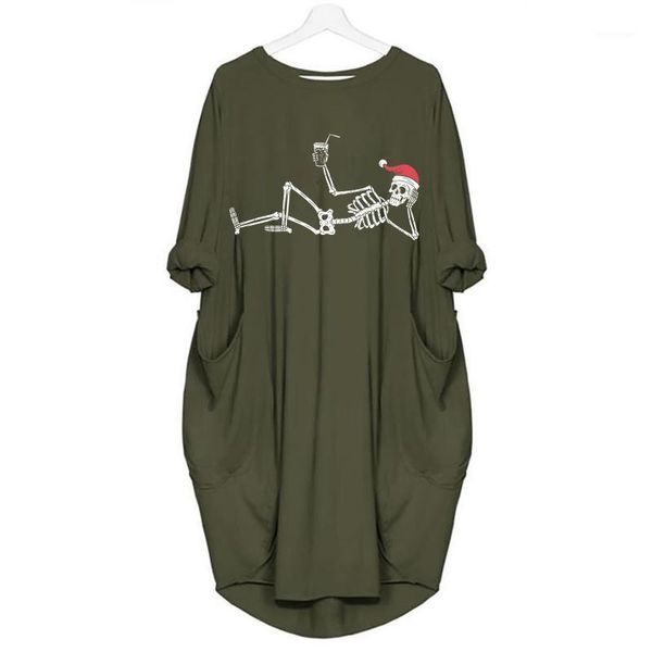 casual dresses 2021 women christmas autumn winter long skirt loose pocket sleeve cute printed dress in stock, Black;gray
casual dresses 2021 women christmas autumn winter long skirt loose pocket sleeve cute printed dress in stock, Black;gray
