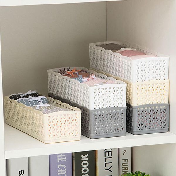 storage drawers 5-grid plastic basket multi-function sock underwear box wardrobe organizer towel container home supplies
storage drawers 5-grid plastic basket multi-function sock underwear box wardrobe organizer towel container home supplies
