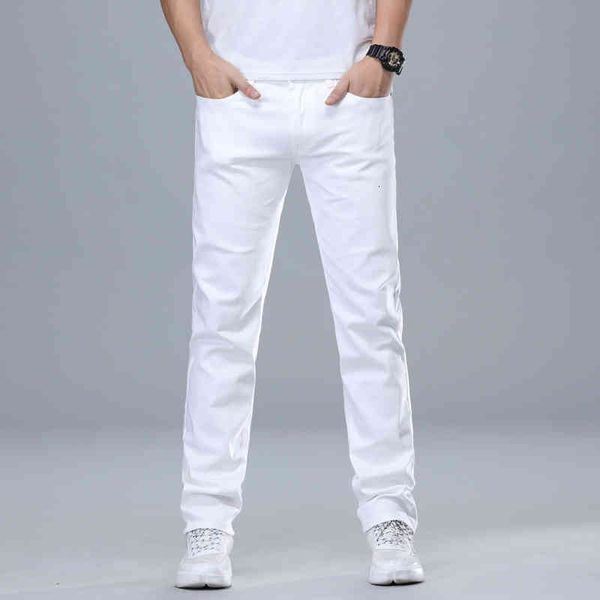 men's jeans calças de estilo clássico masculina regular, calças jeans brancas, algodão elástico avançado, para negócios, moda kur8, Blue
men's jeans calças de estilo clássico masculina regular, calças jeans brancas, algodão elástico avançado, para negócios, moda kur8, Blue