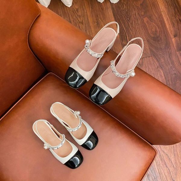 slippers high-heeled shoes lady black sandals casual med rivet slides slipers women square heel cover toe beige luxury soft 2021
slippers high-heeled shoes lady black sandals casual med rivet slides slipers women square heel cover toe beige luxury soft 2021