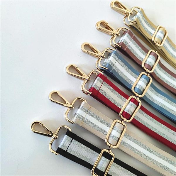 belts 3.8cm wide stripe bag strap women contrasting bright line shoulder crossbody belt female adjustable accessories, Black;brown
belts 3.8cm wide stripe bag strap women contrasting bright line shoulder crossbody belt female adjustable accessories, Black;brown