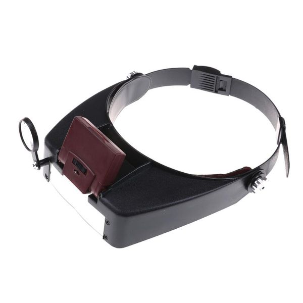 professional hand tool sets 2 led light headset 10 x magnifier head magnifying glass lens loupe with for handcraft / repairing
professional hand tool sets 2 led light headset 10 x magnifier head magnifying glass lens loupe with for handcraft / repairing