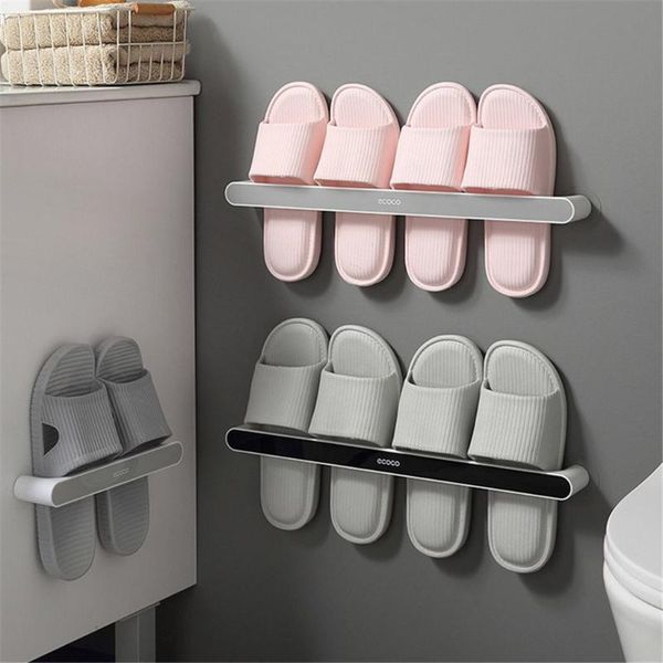clothing & wardrobe storage organizador home closet organizer slippers rack wall-mounted punch for clothes
clothing & wardrobe storage organizador home closet organizer slippers rack wall-mounted punch for clothes