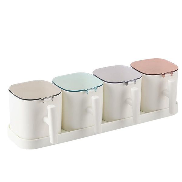 storage bottles & jars convenient kitchen spices set condiment seasoning organizer boxes with lid spoon stackable container tray
storage bottles & jars convenient kitchen spices set condiment seasoning organizer boxes with lid spoon stackable container tray