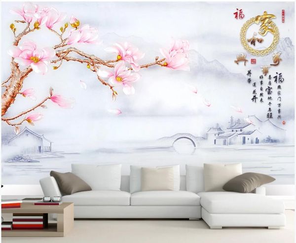 wallpapers custom po 3d wallpaper chinese style flowers and ink painting bridge house room decor wall murals for walls 3 d
wallpapers custom po 3d wallpaper chinese style flowers and ink painting bridge house room decor wall murals for walls 3 d