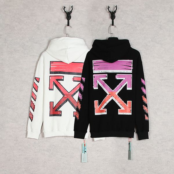 winter 2021 autumn new and high-quality off gradient arrow hoodie for men women, Black
winter 2021 autumn new and high-quality off gradient arrow hoodie for men women, Black