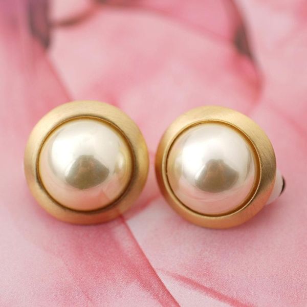 clip-on & screw back idestiny round simulated pearl clip on earring no pierced for women retro design earings jewelery party bi, Silver
clip-on & screw back idestiny round simulated pearl clip on earring no pierced for women retro design earings jewelery party bi, Silver