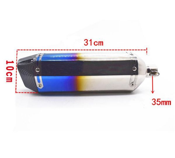 motorcycle exhaust system universal 35mm pipe muffler with db killer escape moto
motorcycle exhaust system universal 35mm pipe muffler with db killer escape moto