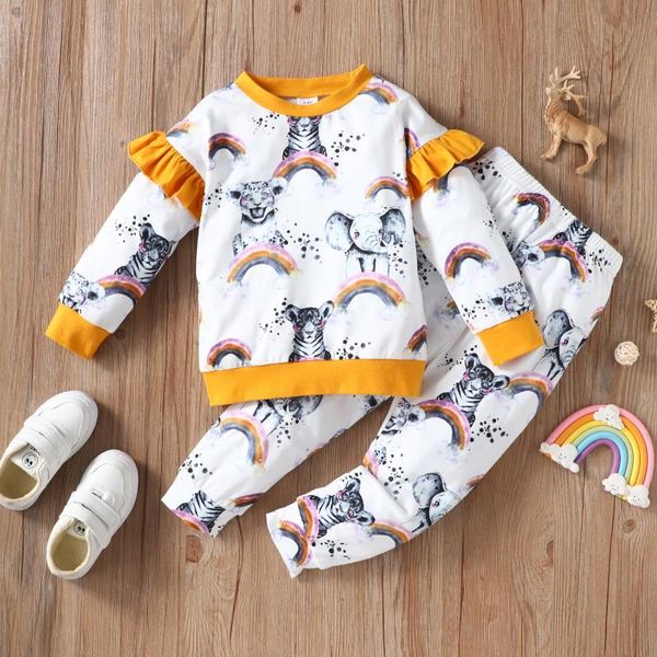 clothing sets 1-6 t baby girls autumn winter toddler clothes kids tracksuit for girl suit rainbow children, White
clothing sets 1-6 t baby girls autumn winter toddler clothes kids tracksuit for girl suit rainbow children, White