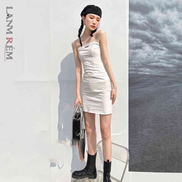 women white slim thin strapless mini dress sleeveless loose fit fashion tide spring summer 2e10860 210507, Black;gray
women white slim thin strapless mini dress sleeveless loose fit fashion tide spring summer 2e10860 210507, Black;gray