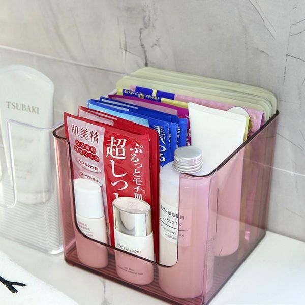 bathroom storage & organization transparent cosmetic box mask home dormitory skin care rack
bathroom storage & organization transparent cosmetic box mask home dormitory skin care rack
