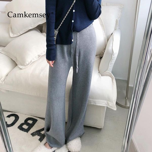 women's pants & capris camkemsey thicken warm winter knitted for women korean solid autumn elastic high waist soft knit straight trouse, Black;white
women's pants & capris camkemsey thicken warm winter knitted for women korean solid autumn elastic high waist soft knit straight trouse, Black;white