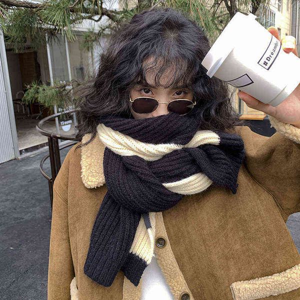 scarves two splicing scarf 2022 autumn and winter korean version imitation cashmere warm color matching bib for women, Blue;gray
scarves two splicing scarf 2022 autumn and winter korean version imitation cashmere warm color matching bib for women, Blue;gray