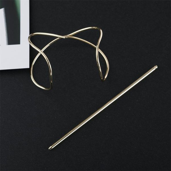 hair accessories women metal stick bun holder cage around ponytail claw styling tools personality headwear
hair accessories women metal stick bun holder cage around ponytail claw styling tools personality headwear