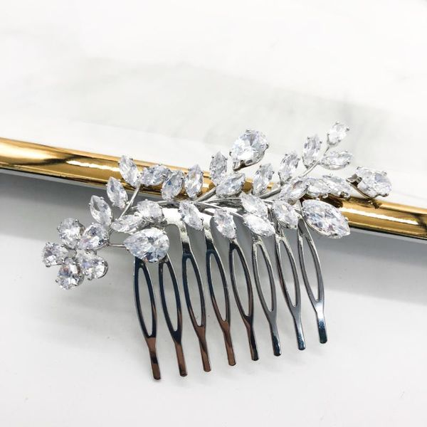 hair clips & barrettes korean style crystal wedding tiara flower cubic zircon combs bride headwear, Golden;silver
hair clips & barrettes korean style crystal wedding tiara flower cubic zircon combs bride headwear, Golden;silver